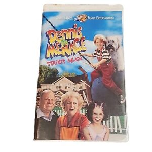Dennis the Menace Strikes Again (VHS, 1998) Clamshell Betty White Don Rickles