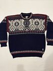 Dale Of Norway Sweater Wool Fair Isle Olympics 2002 Salt Lake City Mens Large