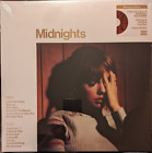 Taylor Swift Midnights Mahogany Marbled Vinyl LP with Unique Photos New Sealed