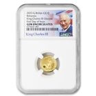 British 2023 1/10oz Gold Britannia (King Charles III) NGC GEMUNC FDOI coin