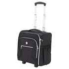 SWISSGEAR Underseat Carry On Luggage Spinner Suitcase Light Travel Bag, Black