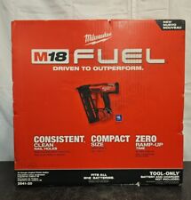 Milwaukee Fuel M18 Angled Finish Nailer 2841-20 TOOL ONLY New