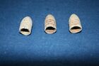 Civil War 3 ring bullets in good dug dropped condition. Quantity 3 per lot.