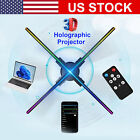 60cm WIFI 3D Holographic Projector 720 LED Fan Hologram Player Advertising Kit
