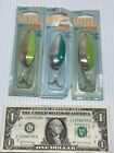 Vintage Acme Little Cleo C-340 Fishing Lures 3/4-Ounce Lot Of 3 - New Old Stock