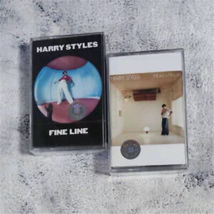 Harry Styles Fine Line & Harry's House  2 Album Cassette Tape Box Song Cassettes
