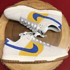 NIKE DUNK LOW ID BY YOU SUMMIT OFF WHITE BLUE YELLOW GUM SIZE 9
