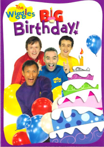 The Wiggles: Big Birthday! DVD, NEW! Sing, Dance, Parties 30 Songs Sing Along'