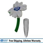 OEM Dash Clear Plastic Vase & White Flower Daisy Kit for VW Volkswagen Beetle (For: Volkswagen Beetle)