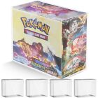 PET Plastic Pokemon Booster Box Case Protectors (x5) 0.5mm Thick Displays 5 PACK