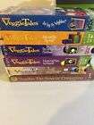 Veggie Tales VHS Tapes Lot of 6 Children Christian Family Values Lord of Beans