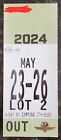 2024 Indy 500 4-day RV Camping Ticket, Lot 2
