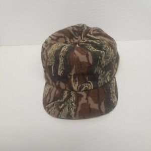 Vintage Whitewater Fitted Camouflage Insulated Hat, Size Large