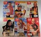WWF WWE Wrestling TV Guide Lot Triple H Undertaker Stone Cold The Rock Hogan