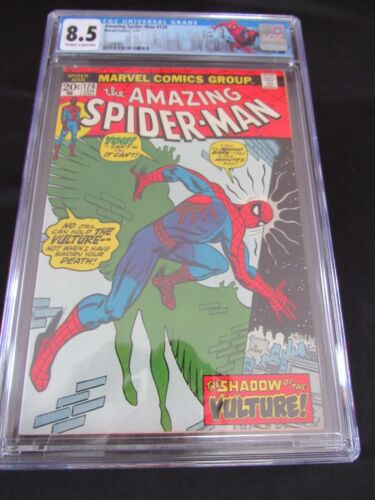 the Amazing Spiderman # 128 CGC graded 8.5 Very Fine +