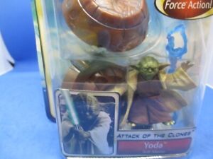 Hasbro Star Wars Attack of the Clones: YODA Jedi Master Action Figure 2002 - New