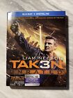 Taken 3 (Blu-ray, 2015) With Slipcover!! No Digital Code