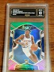 Immanuel Quickley Knicks 2020-21 Select Green White Purple Prizm Rookie GMA...