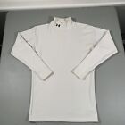 Men's Under Armour Cold Gear Long Sleeve Mock Neck Compression Shirt Sz XL