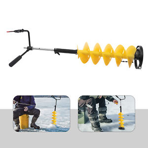 Cordless Nylon Ice Drill Auger Centering Point Blade Ice Auger Bit Ice Fishing