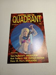 Peter Hsu's QUADRANT #4 (8.5) 8 (7.0)  volume 1  (1984) Quadrant Publications