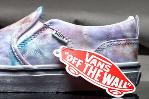 VANS ASHER HEART TIE DYE shoes for girls, NEW & AUTHENTIC, size (YOUTH) 6