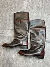 Frye Women’s Boots 8.5 Burgundy Leather Made In USA
