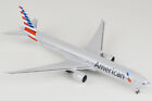 Skymarks 1/200 777-300ER N718AN w/Landing Gear and Wood Stand American Airlines