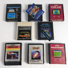 ATARI 2600 Video Game System LOT OF 8 CARTRIDGES See Description UNTESTED Lot #7
