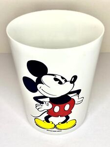 Walt Disney Classic Mickey Mouse Wastebasket Trash Can Bin 10