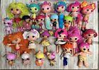 Large Lot Of 24 LaLaLoopsy Variety Dolls Figures Pix E Large Small Male
