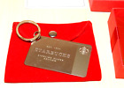 STARBUCKS STERLING SILVER LIMITED EDITION KEYCHAIN GIFTCARD PURE SILVER COMPLETE