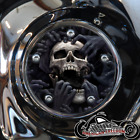 HARLEY DAVIDSON TIMING COVER BIG TWIN CAM, MILWAUKEE 8, SPORTSTER - Skull (For: Harley-Davidson)