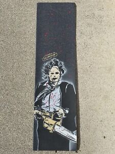 Mob Skateboard Graphic Grip Tape Leatherface Texas Chainsaw Massacre Horror Art