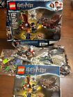 LEGO Harry Potter Aragog's Lair 75950 SEALED BAGS box damaged w/manual & minifig