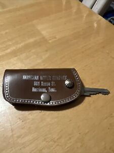Vintage Ford 1960s 50s auto accessory key case Fairlane Mustang Oem Galaxie