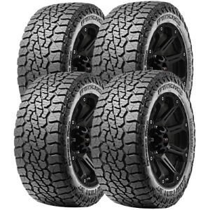 (QTY 4) LT33x12.50R22 Venom Power Swamp Thing A/T 109R LRE Black Wall Tires