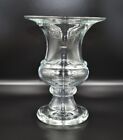 Classic Pedestal Footed Heavy Clear Glass 9