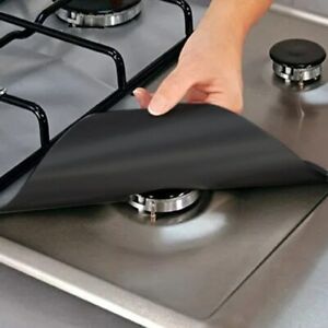 1/4PC Stove Protector Cover Liner Gas Stove Protector Gas Stove Stovetop Burner