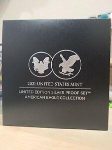 Limited Edition 2021 Silver Proof Set-American Eagle Collection 21RCN - IN HAND