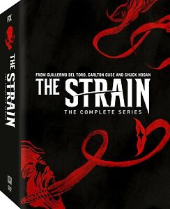 The Strain: the Complete Series season 1-4 (DVD, 2017, 14-Disc Set)