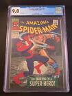 Amazing Spiderman 42 CGC 9.0 WHITE Pages 1st Mary Jane Face Shown, 2nd Rhino
