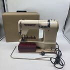Elna Supermatic Sewing Machine With Case and Accessories