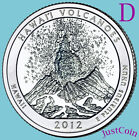 2012-D HAWAII VOLCANOES STATE PARK QUARTER ATB FROM UNCIRCULATED MINT ROLL