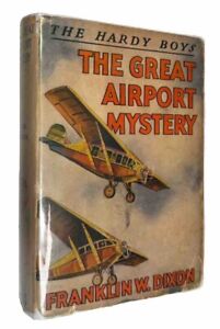1930A-1 Hardy Boys #9 THE GREAT AIRPORT MYSTERY 1st/1st Print! *In 1st State DJ*