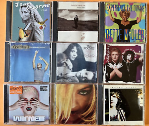 Lot of 9 Female Rock CD's: Madonna/Roaches/Indigo Girls/Ndegeocello, Ex. Cond.