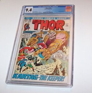 Thor #196 - Marvel 1971 Bronze Age Issue - CGC NM 9.4