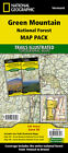 Green Mountain National Forest Trail Map Pack National Geographic Topo Maps