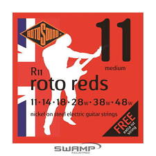 Rotosound R11 Roto Reds Electric Guitar String set - 11-48 Nickel on Steel