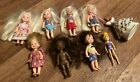 Mattel Barbie Small Doll Lot X9 1984-1995. Vintage Antique Classic Dolls Lot
